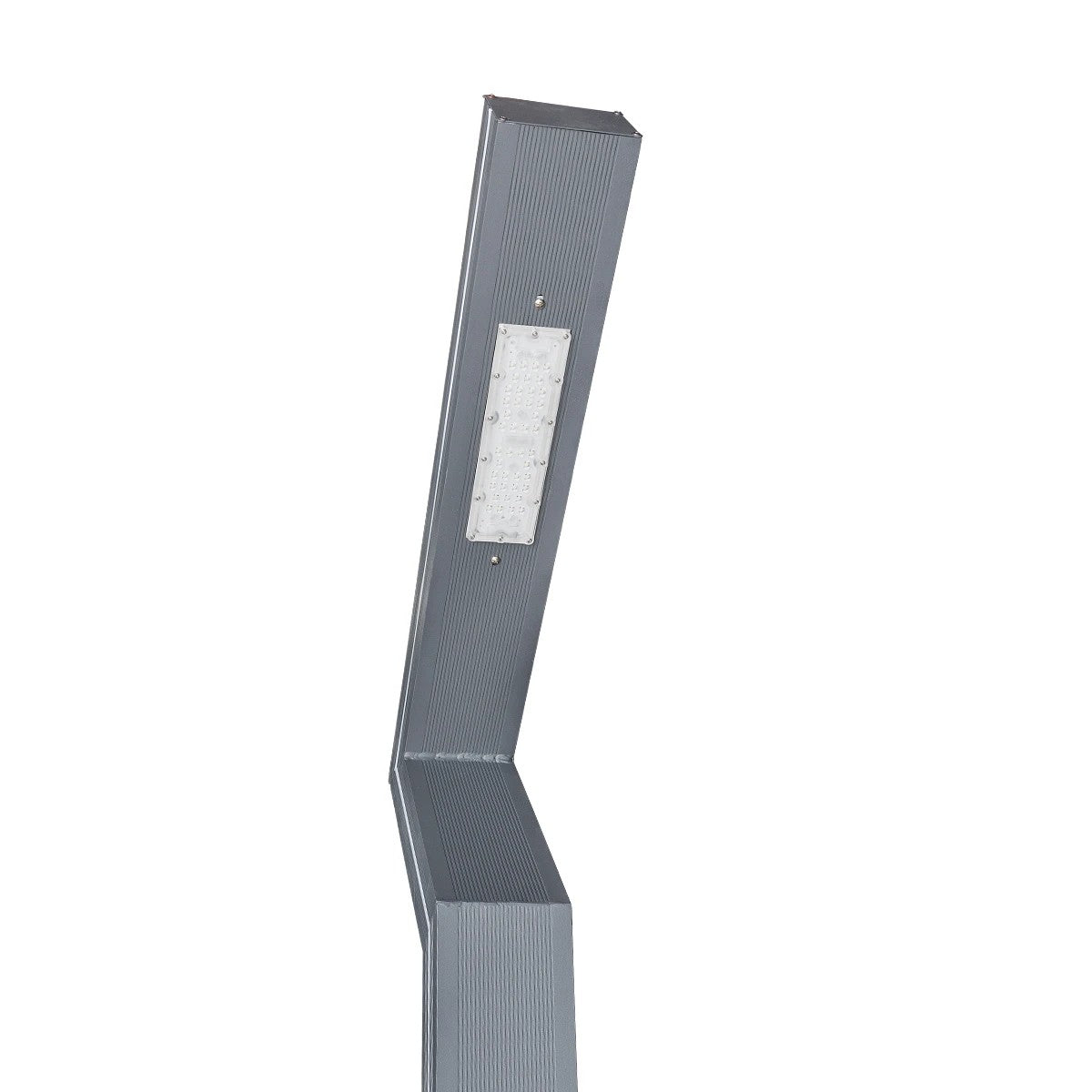 GLOBOSTAR® ZAPOPAN 90838 Φωτιστικό Urban Πλατείας/Πάρκου LED 30W 4080lm 120° AC 220-240V Αδιάβροχο IP65 Φυσικό Λευκό 5000K - Lumileds SMD Chip & Mean Well TÜV Driver - Γκρι Ανθρακί Ματ - Μ75 x Π14 x Υ360cm - 5 Χρόνια Εγγύηση
