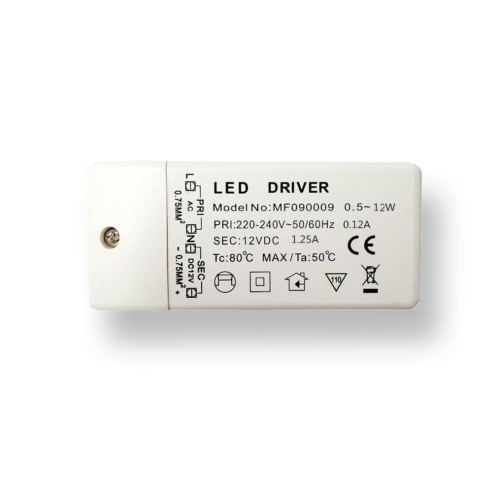 Τροφοδοτικό Λεντοταινίας 12W Κλειστού Τύπου - ledmania.gr