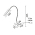 LED ΓΡΑΦΕΙΟΥ 5W ΛΕΥΚΟ 4000K+ΣΠΙΡΑΛ+ΚΛΙΠ230V7,5X11,5XH43,5CM BAZ2 - ledmania.gr