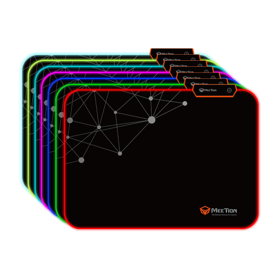 Meetion MT-PD120 Φωτιζόμενο Gaming Mouse Pad - ledmania.gr