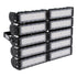 GLOBOSTAR® GOLIATH 90104 Προβολέας για Γήπεδα Tennis & Ποδοσφαίρου 5x5 LED 500W 75000lm 75°x135° SDCM<5 Fish Eye Lens AC 220-240V Αδιάβροχο IP65 IK08 Φυσικό Λευκό 5000K - Lumileds SMD Chip & Mean Well Driver - Μαύρο Ματ - Μ62 x Π22 x Υ45cm - 5 Χρόνια Ε...