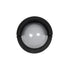 kelvo® NEXA KLV-101-0251 Φωτιστικό Τοίχου / Απλίκα LED 6W 480lm 180° AC 220-240V Αδιάβροχο IP65 Ultra Θερμό Λευκό 1800K - Sanan SMD Chip & TÜV SÜD Driver - Μαύρο Ματ - Μ11 x Π9 x Υ11cm - 5 Χρόνια Εγγύηση