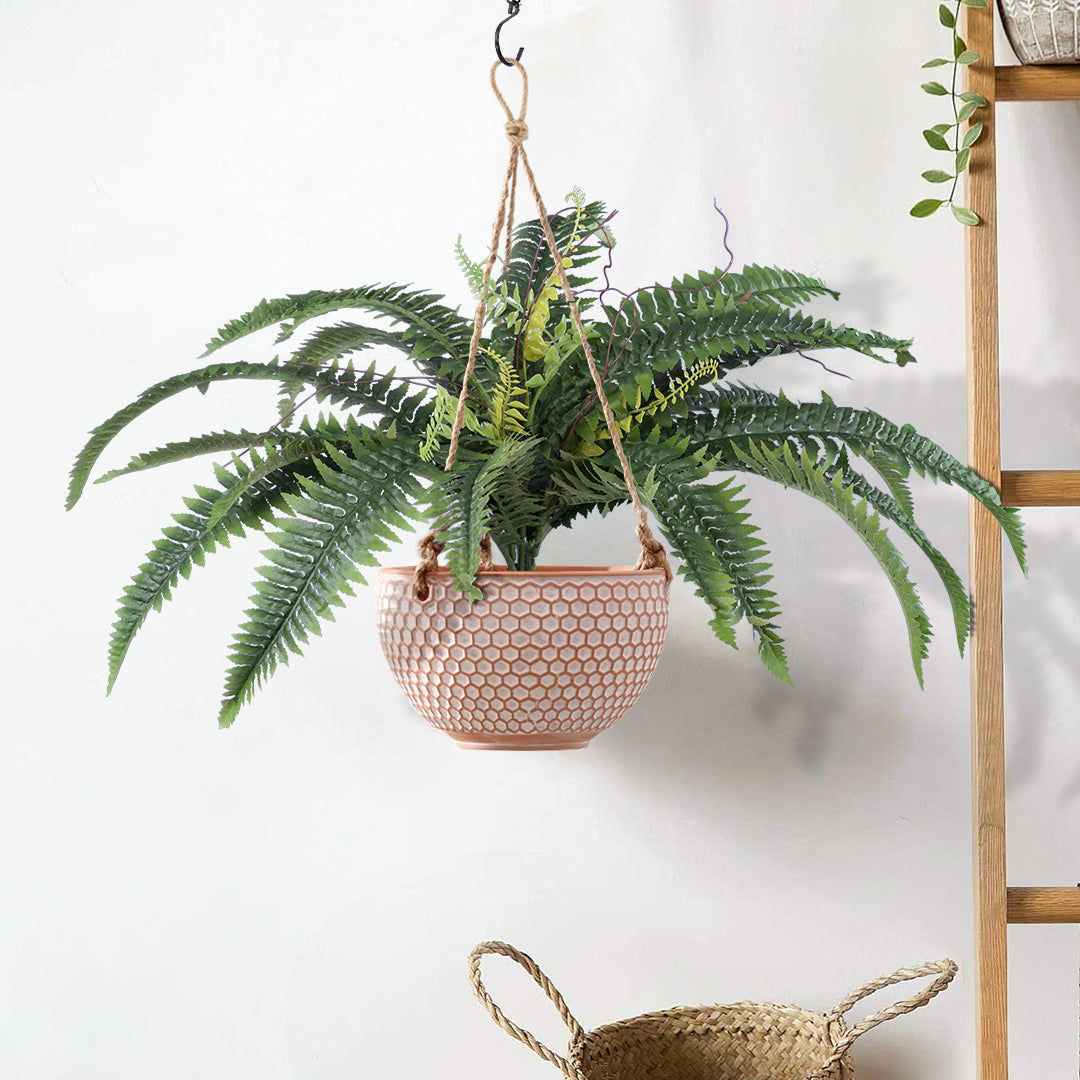 GloboStar® Artificial Garden FERN 20058 Τεχνητό Διακοσμητικό Φυτό Φτέρη Υ40cm - ledmania.gr