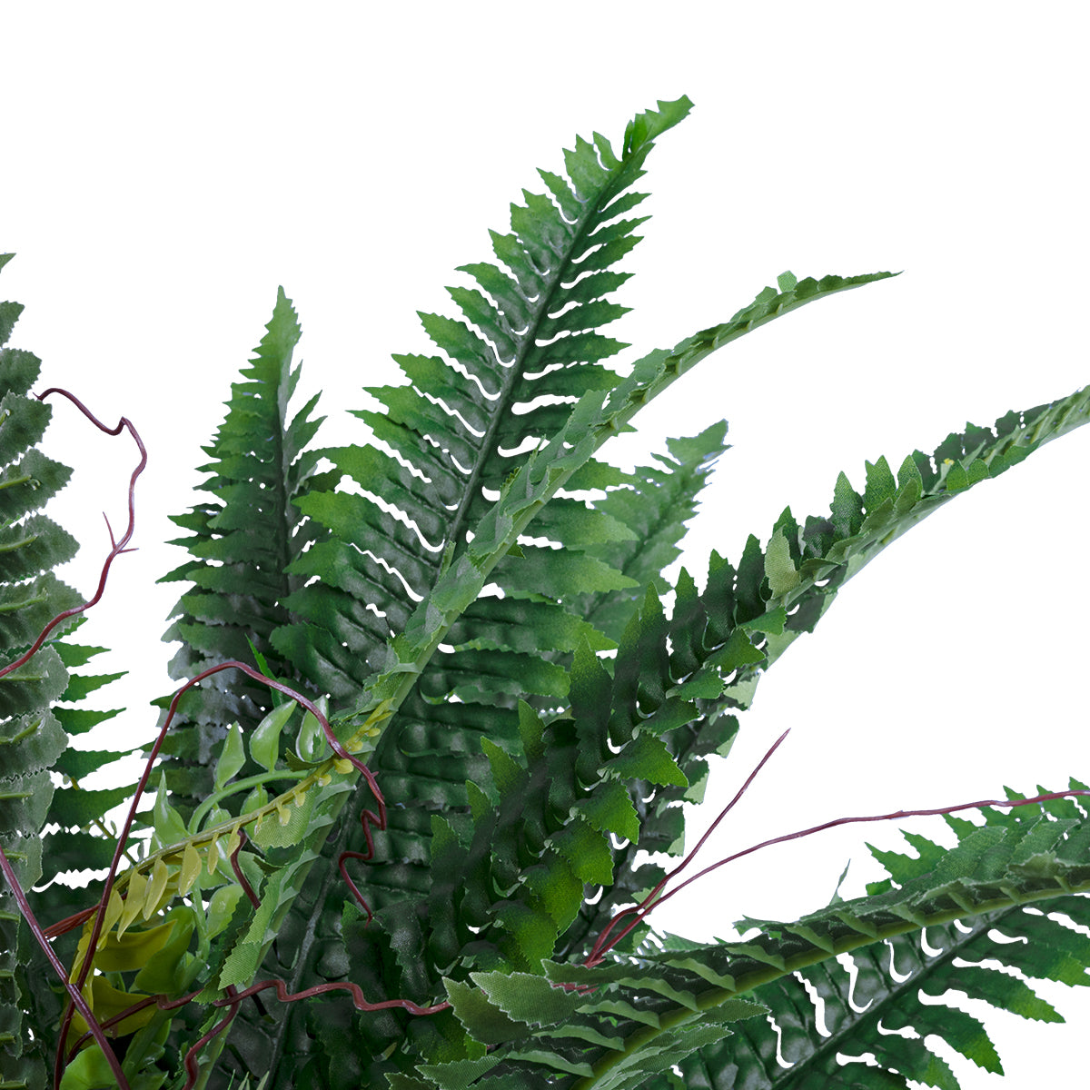 GloboStar® Artificial Garden FERN 20058 Τεχνητό Διακοσμητικό Φυτό Φτέρη Υ40cm - ledmania.gr