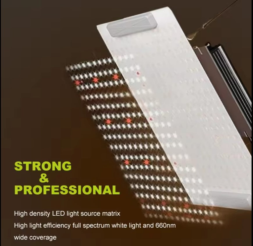 200W Led grow light Dimmable Ανάπτυξης φυτών Full Spectrum 32000Lm (μmol/s) 1680 - ledmania.gr