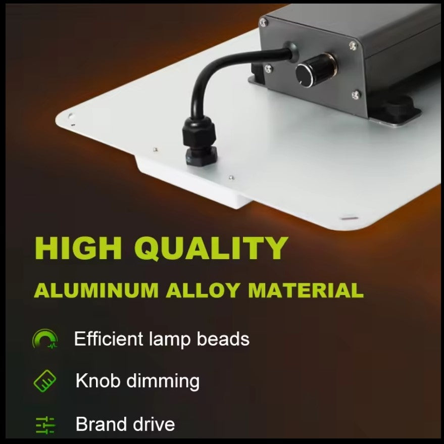 200W Led grow light Dimmable Ανάπτυξης φυτών Full Spectrum 32000Lm (μmol/s) 1680 - ledmania.gr