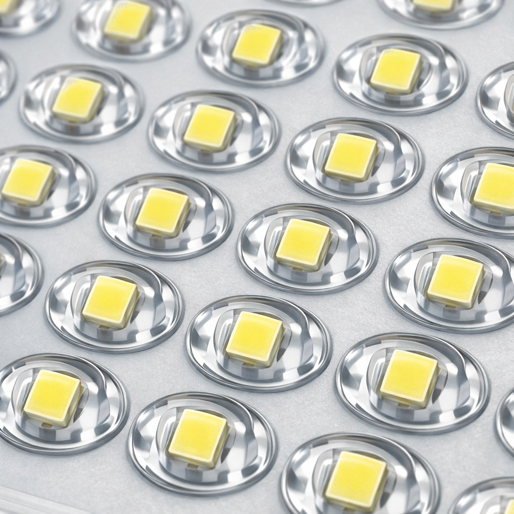 Ηλιακός LED Προβολέας 200W με 35Ah Μπαταρία & IP67 – Ψυχρό Λευκό Φως