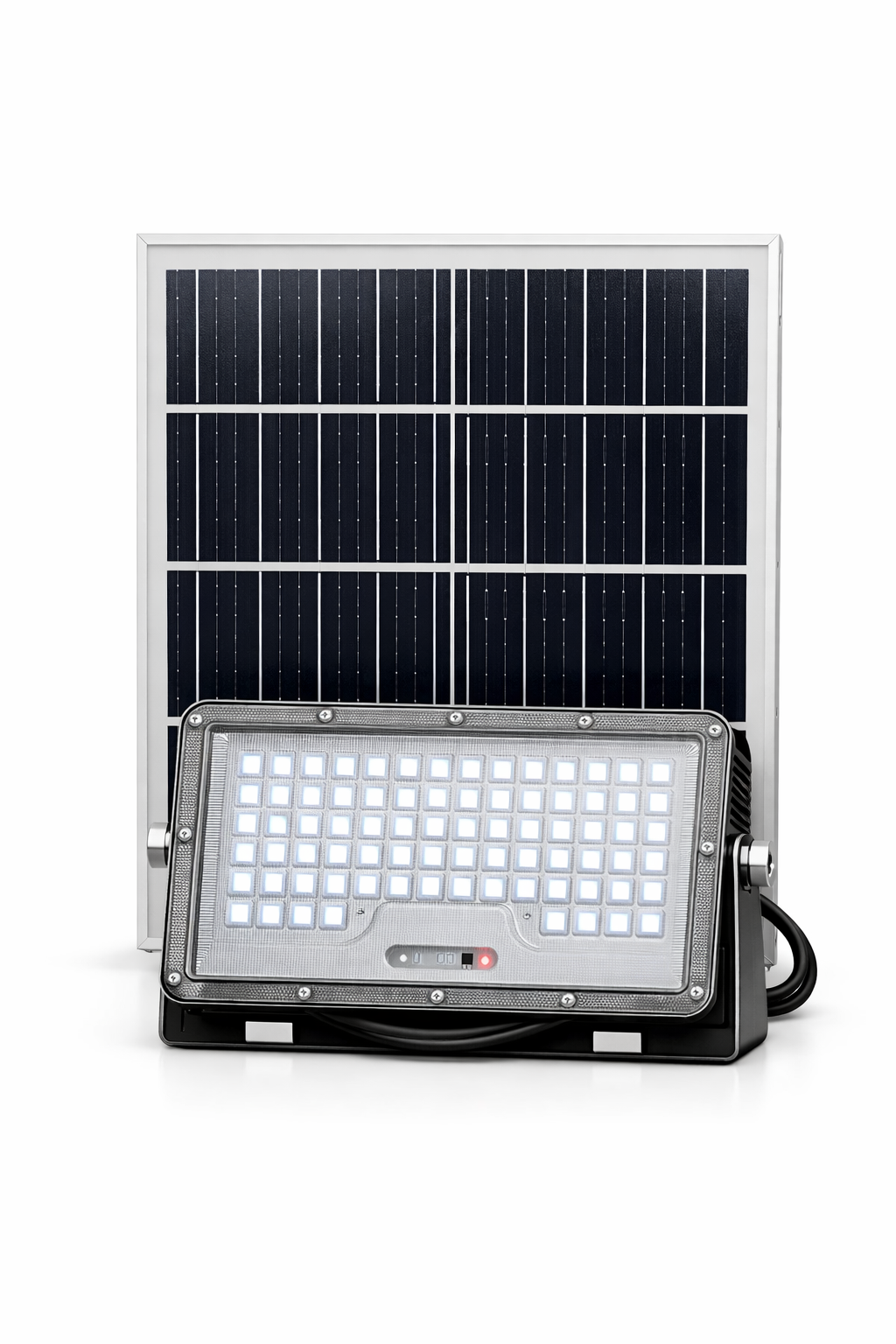 Ισχυρός Ηλιακός Προβολέας 200W IP67 με Μπαταρία 35Ah – Ψυχρό Λευκό