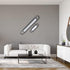GloboStar® IGOR 61218 Φωτιστικό Οροφής Linear Design LED CCT 48W 5760lm 210° AC 220-240V - Εναλλαγή Φωτισμού μέσω Διακόπτη On/Off All In One Ψυχρό 6000k+Φυσικό 4500k+Θερμό 2700k Μ81 x Π13 x Υ4.5cm - Μαύρο - 3 Years Warranty - ledmania.gr
