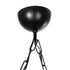 GLOBOSTAR® STARLO 201-0005 Vintage Κρεμαστό Φωτιστικό Οροφής με Ντουί 2 x E27 AC 220-240V IP20 - Μπεζ & Μαύρο - Μ38 x Π16 x Υ23cm