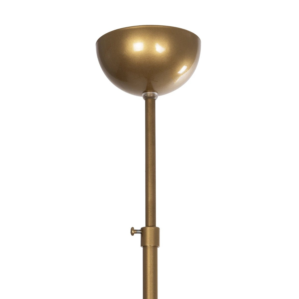 GLOBOSTAR® SUNFY 201-0033 Μοντέρνο Κρεμαστό Φωτιστικό Οροφής με Ντουί 6 x E27 AC 220-240V IP20 - Χρυσό - Μ57 x Π57 x Υ85cm