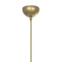 GLOBOSTAR® LUCANA 201-0074 Vintage Κρεμαστό Φωτιστικό Οροφής με Ντουί 1 x E27 AC 220-240V IP20 - Χρυσό - Μ29 x Π29 x Υ23cm