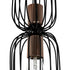 GLOBOSTAR® LAVERA 201-0024 Vintage Κρεμαστό Φωτιστικό Οροφής με Ντουί 1 x E27 AC 220-240V IP20 - Χρυσό & Λευκό - Μ14 x Π14 x Υ44cm - ledmania.gr