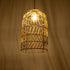 GLOBOSTAR® NETI 205-0025 Boho Κρεμαστό Φωτιστικό Οροφής με Ντουί 1 x E27 AC 220-240V IP20 - Μπεζ - M35 x Π35 x Υ63cm - ledmania.gr