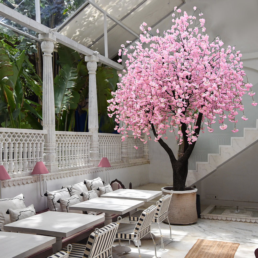 GloboStar® Artificial Garden CHERRY BLOSSOM TREE 20212 Τεχνητό Διακοσμητικό Δέντρο Άνθος Κερασιάς Υ300cm - ledmania.gr