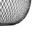 GLOBOSTAR® WIRE 203-0004 Μοντέρνο Κρεμαστό Φωτιστικό Οροφής με Ντουί 1 x E27 AC 220-240V IP20 - Μαύρο & Χάλκινο - Μ25 x Π25 x Υ30cm - ledmania.gr