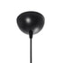 GLOBOSTAR® WIRE 203-0004 Μοντέρνο Κρεμαστό Φωτιστικό Οροφής με Ντουί 1 x E27 AC 220-240V IP20 - Μαύρο & Χάλκινο - Μ25 x Π25 x Υ30cm - ledmania.gr