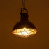 GLOBOSTAR® SIERRA 203-0011 Vintage Κρεμαστό Φωτιστικό Οροφής με Ντουί 1 x E27 AC 220-240V IP20 - Μαύρο & Χρυσό - Μ30 x Π30 x Υ40cm - ledmania.gr
