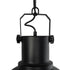 GLOBOSTAR® SIERRA 203-0011 Vintage Κρεμαστό Φωτιστικό Οροφής με Ντουί 1 x E27 AC 220-240V IP20 - Μαύρο & Χρυσό - Μ30 x Π30 x Υ40cm - ledmania.gr
