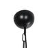 GLOBOSTAR® SIERRA 203-0011 Vintage Κρεμαστό Φωτιστικό Οροφής με Ντουί 1 x E27 AC 220-240V IP20 - Μαύρο & Χρυσό - Μ30 x Π30 x Υ40cm - ledmania.gr