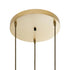 GloboStar® YASAM 203-0024 Vintage Κρεμαστό Φωτιστικό Πλέγμα Τρίφωτο 3 x E27 IP20 Μπεζ Ρατάν - Μ42 x Π42 x Υ54cm - ledmania.gr