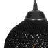 GLOBOSTAR® YASAM 203-0026 Vintage Κρεμαστό Φωτιστικό Οροφής με Ντουί 3 x E27 AC 220-240V IP20 - Μαύρο - Μ45 x Π18 x Υ30cm - ledmania.gr