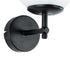 GLOBOSTAR® DALPH 203-0032 Vintage Φωτιστικό Τοίχου - Απλίκα με Ντουί 1 x E27 AC 220-240V IP20 - Μαύρο & Λευκό - M18 x Π15 x Υ23cm - ledmania.gr