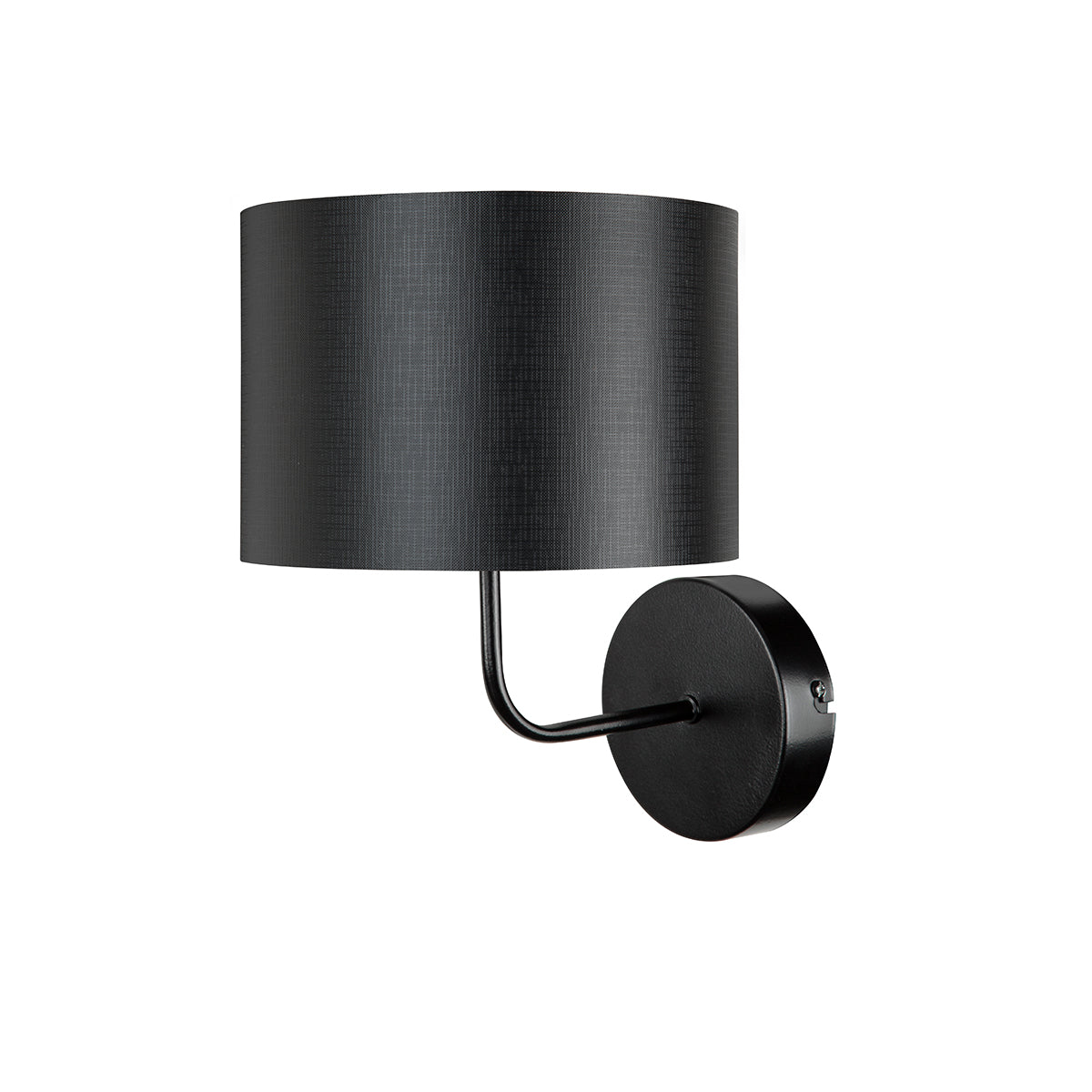 GloboStar® RALPH 203-0038 Vintage Επιτοίχιο Φωτιστικό Απλίκα Καπέλο Μονόφωτο 1 x E27 IP20 Μαύρο Μέταλλο με Μαύρο Καπέλο - Μ22 x Π26 x Υ29cm - ledmania.gr
