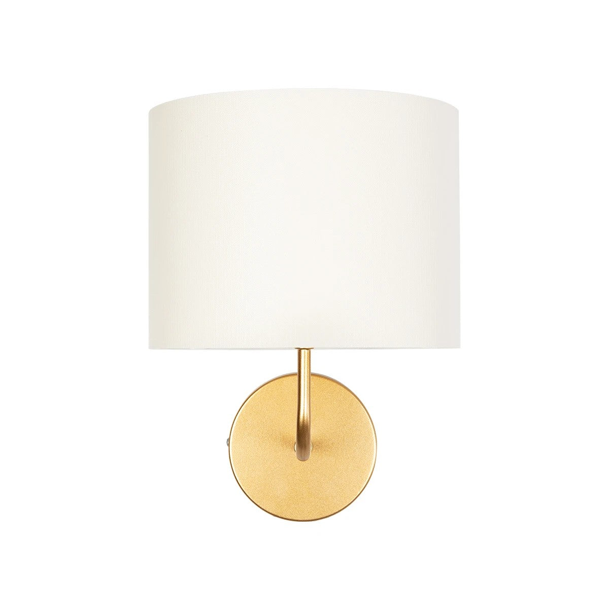 GLOBOSTAR® RALPH 203-0039 Vintage Φωτιστικό Τοίχου - Απλίκα με Ντουί 1 x E27 AC 220-240V IP20 - Χρυσό & Λευκό - Μ22 x Π29 x Υ30cm - ledmania.gr