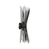 GLOBOSTAR® HORN 203-0043 Vintage Φωτιστικό Τοίχου - Απλίκα με Ντουί 2 x E14 AC 220-240V IP20 - Μαύρο - Μ14 x Π17 x Υ44.5cm - ledmania.gr