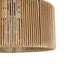 GLOBOSTAR® KYCLOS 203-0049 Boho Κρεμαστό Φωτιστικό Οροφής με Ντουί 1 x E27 AC 220-240V IP20 - Μπεζ - M40 x Π40 x Υ25.5cm - ledmania.gr