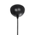 GloboStar® CUP 203-0053 Vintage Κρεμαστό Φωτιστικό Πλέγμα Μονόφωνο 1 x E27 IP20 Μπεζ Ξύλο με Λευκό Ύφασμα - Μ32 x Π32 x Υ20cm - ledmania.gr