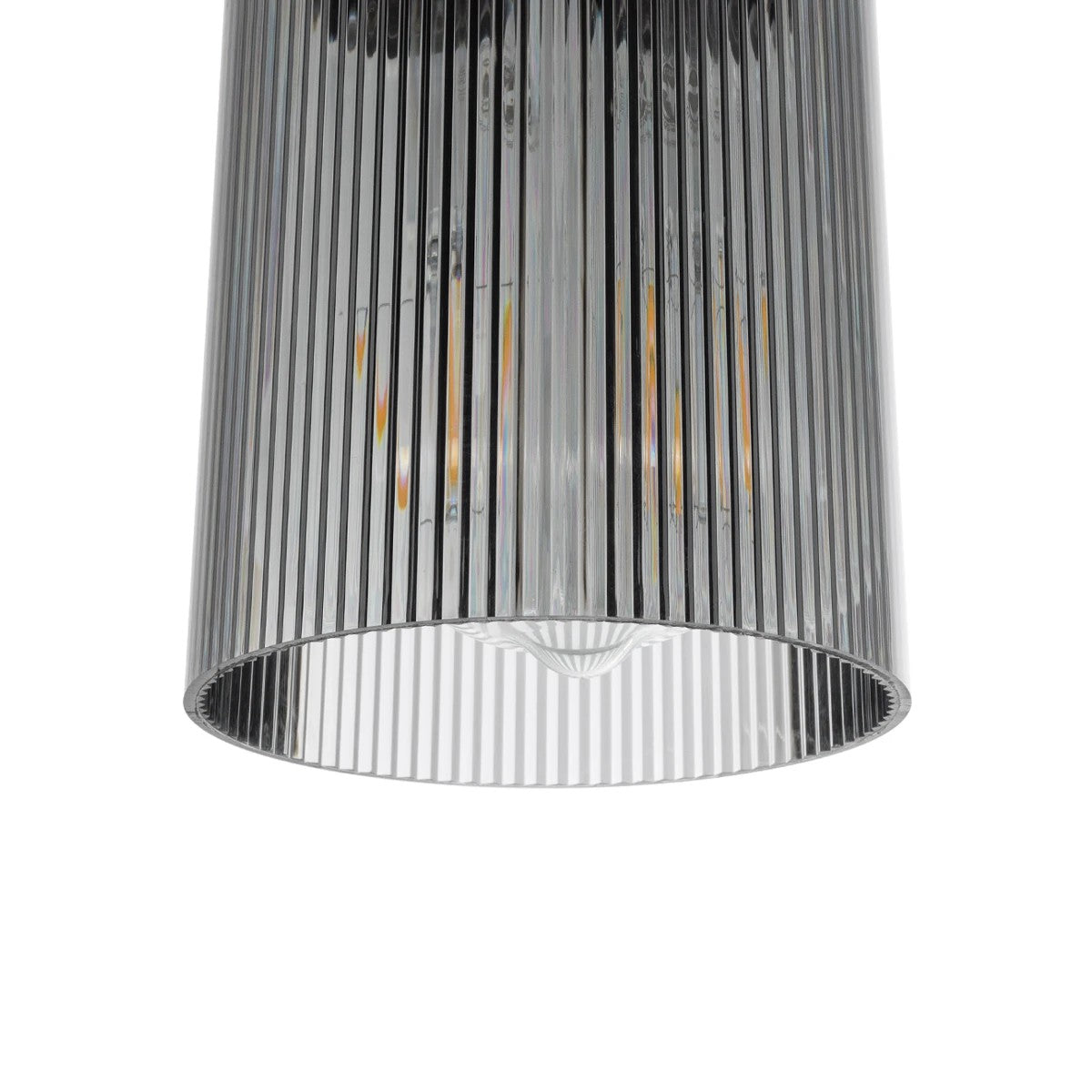 GloboStar® TORUS 203-0063 Μοντέρνο Κρεμαστό Φωτιστικό Καμπάνα Μονόφωτο 1 x E27 IP20 Μαύρο Πλαστικό - Μ10.5 x Π10.5 x Υ18.5cm - ledmania.gr