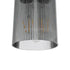 GloboStar® TORUS 203-0063 Μοντέρνο Κρεμαστό Φωτιστικό Καμπάνα Μονόφωτο 1 x E27 IP20 Μαύρο Πλαστικό - Μ10.5 x Π10.5 x Υ18.5cm - ledmania.gr