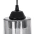 GloboStar® TORUS 203-0063 Μοντέρνο Κρεμαστό Φωτιστικό Καμπάνα Μονόφωτο 1 x E27 IP20 Μαύρο Πλαστικό - Μ10.5 x Π10.5 x Υ18.5cm - ledmania.gr