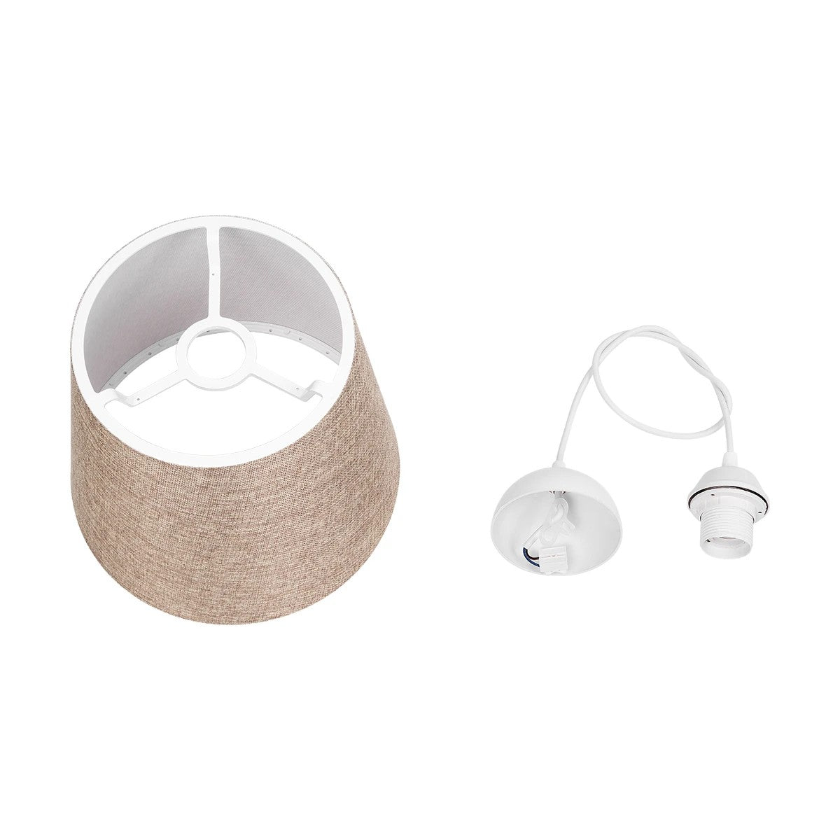 GLOBOSTAR® CONEY 203-0073 Μοντέρνο Κρεμαστό Φωτιστικό Οροφής με Ντουί 1 x E27 AC 220-240V IP20 - Καφέ - Μ26 x Π26 x Υ25cm - ledmania.gr