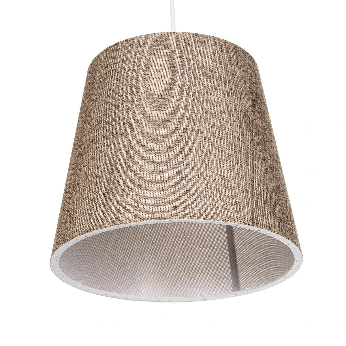 GLOBOSTAR® CONEY 203-0073 Μοντέρνο Κρεμαστό Φωτιστικό Οροφής με Ντουί 1 x E27 AC 220-240V IP20 - Καφέ - Μ26 x Π26 x Υ25cm - ledmania.gr