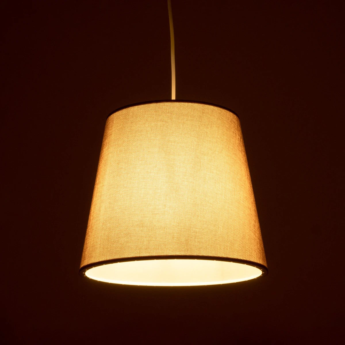 GLOBOSTAR® CONEY 203-0074 Μοντέρνο Κρεμαστό Φωτιστικό Οροφής με Ντουί 1 x E27 AC 220-240V IP20 - Λαδί - Μ26 x Π26 x Υ25cm