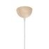 GLOBOSTAR® FERRO 203-0086 Μοντέρνο Κρεμαστό Φωτιστικό Οροφής με Ντουί 1 x E27 AC 220-240V IP20 - Μπεζ - Μ30 x Π30 x Υ15cm - ledmania.gr