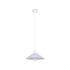 GLOBOSTAR® FERRO 203-0087 Μοντέρνο Κρεμαστό Φωτιστικό Οροφής με Ντουί 1 x E27 AC 220-240V IP20 - Λευκό - Μ30 x Π30 x Υ15cm - ledmania.gr