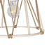 GloboStar® JUTE 203-0092 Μοντέρνο Κρεμαστό Φωτιστικό Σχοινί Μονόφωτο 1 x E27 IP20 Μπεζ Πλαστικό με Μπεζ Σχοινί - Μ30 x Π30 x Υ23cm - ledmania.gr