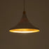 GLOBOSTAR® MARBLE 203-0098 Μοντέρνο Κρεμαστό Φωτιστικό Οροφής με Ντουί 1 x E27 AC 220-240V IP20 - Λεύκο & Χρυσό - Μ30 x Π30 x Υ20cm - ledmania.gr
