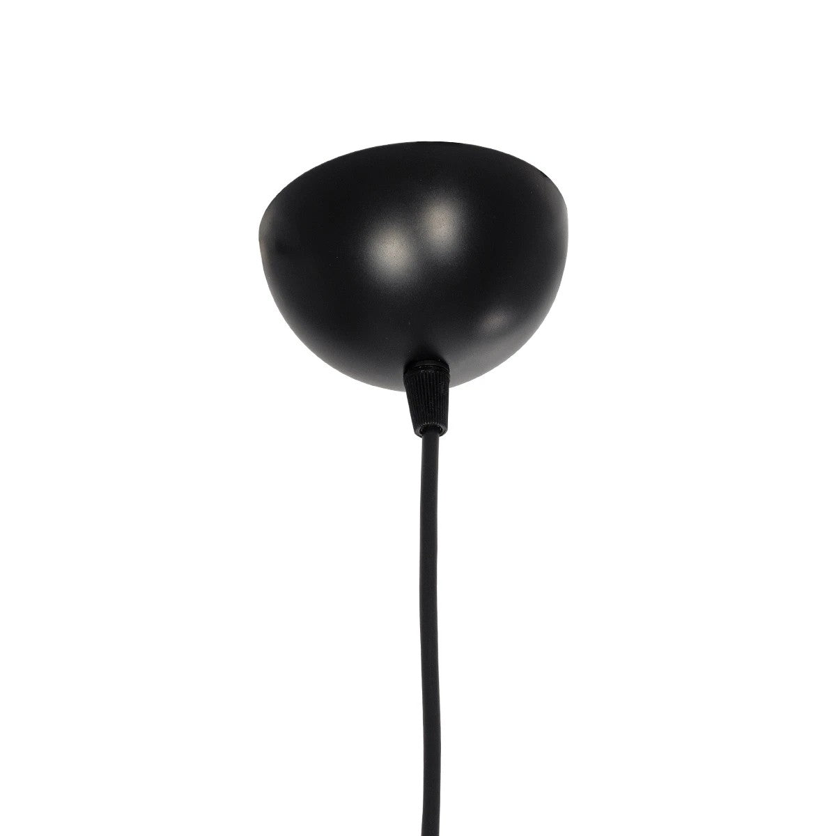GloboStar® ZYKLUS 203-0100 Μοντέρνο Κρεμαστό Φωτιστικό Καπέλο Μονόφωτο 1 x E27 IP20 Μαύρο Ύφασμα με Χρυσό Μέταλλο - Μ36 x Π36 x Υ25cm - ledmania.gr