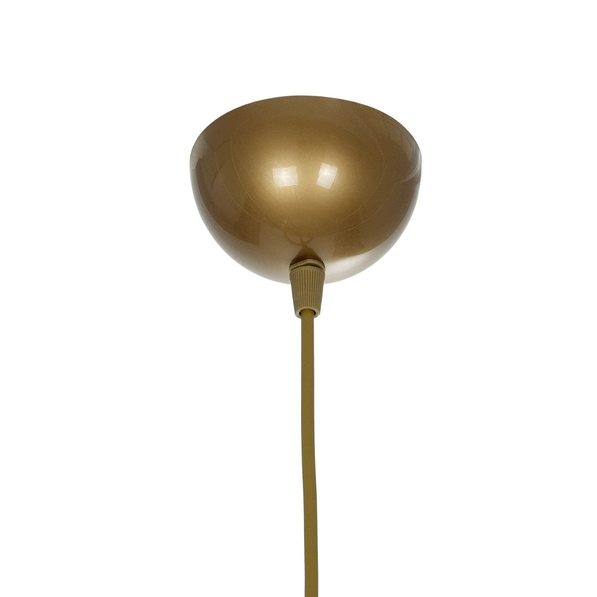 GLOBOSTAR® ZYKLUS 203-0103 Μοντέρνο Κρεμαστό Φωτιστικό Οροφής με Ντουί 1 x E27 AC 220-240V IP20 - Μπεζ & Καφέ - Μ36 x Π36 x Υ25cm - ledmania.gr