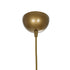 GLOBOSTAR® ZYKLUS 203-0103 Μοντέρνο Κρεμαστό Φωτιστικό Οροφής με Ντουί 1 x E27 AC 220-240V IP20 - Μπεζ & Καφέ - Μ36 x Π36 x Υ25cm - ledmania.gr