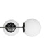 GLOBOSTAR® GLOBUS 203-0104 Μοντέρνο Φωτιστικό Οροφής με Ντουί 4 x E27 AC 220-240V IP20 - Λευκό & Μαύρο - Μ70 x Π34 x Υ15cm