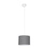 GLOBOSTAR® BLAZE 203-0108 Μοντέρνο Κρεμαστό Φωτιστικό Οροφής με Ντουί 1 x E27 AC 220-240V IP20 - Γκρι - Μ22 x Π22 x Υ20cm