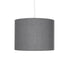 GLOBOSTAR® BLAZE 203-0108 Μοντέρνο Κρεμαστό Φωτιστικό Οροφής με Ντουί 1 x E27 AC 220-240V IP20 - Γκρι - Μ22 x Π22 x Υ20cm
