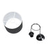 GLOBOSTAR® BLAZE 203-0109 Μοντέρνο Κρεμαστό Φωτιστικό Οροφής με Ντουί 1 x E27 AC 220-240V IP20 - Μαύρο - Μ22 x Π22 x Υ20cm - ledmania.gr