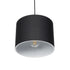 GLOBOSTAR® BLAZE 203-0109 Μοντέρνο Κρεμαστό Φωτιστικό Οροφής με Ντουί 1 x E27 AC 220-240V IP20 - Μαύρο - Μ22 x Π22 x Υ20cm - ledmania.gr